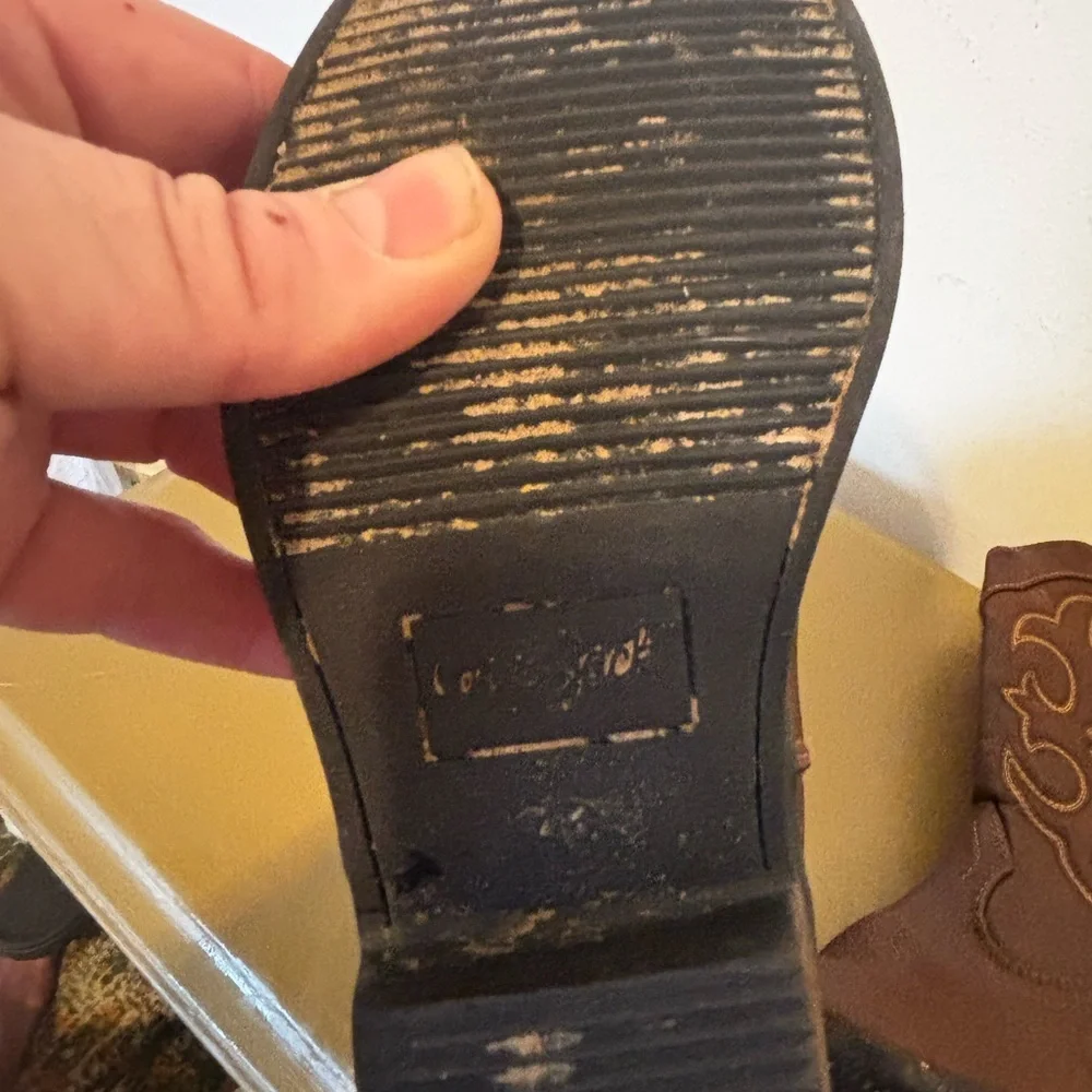 Cat & Jack Brown Kids Boots